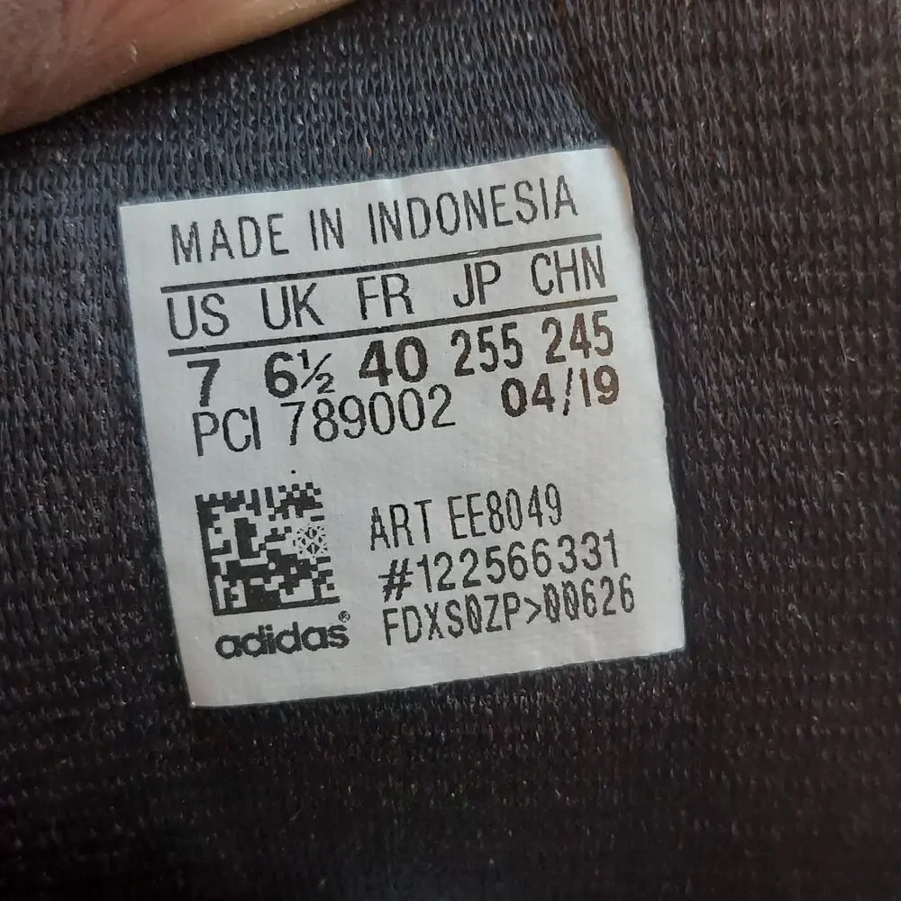 Adidas Top Ten Retro Black White Size 7 Men's Basketball Sneakers - Picture 10 of 10